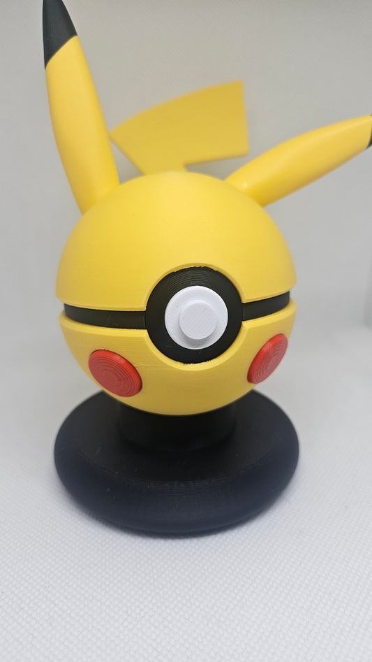 Display Stand – Voor 3D Printed Pokéballs (Excl. Pokéball)