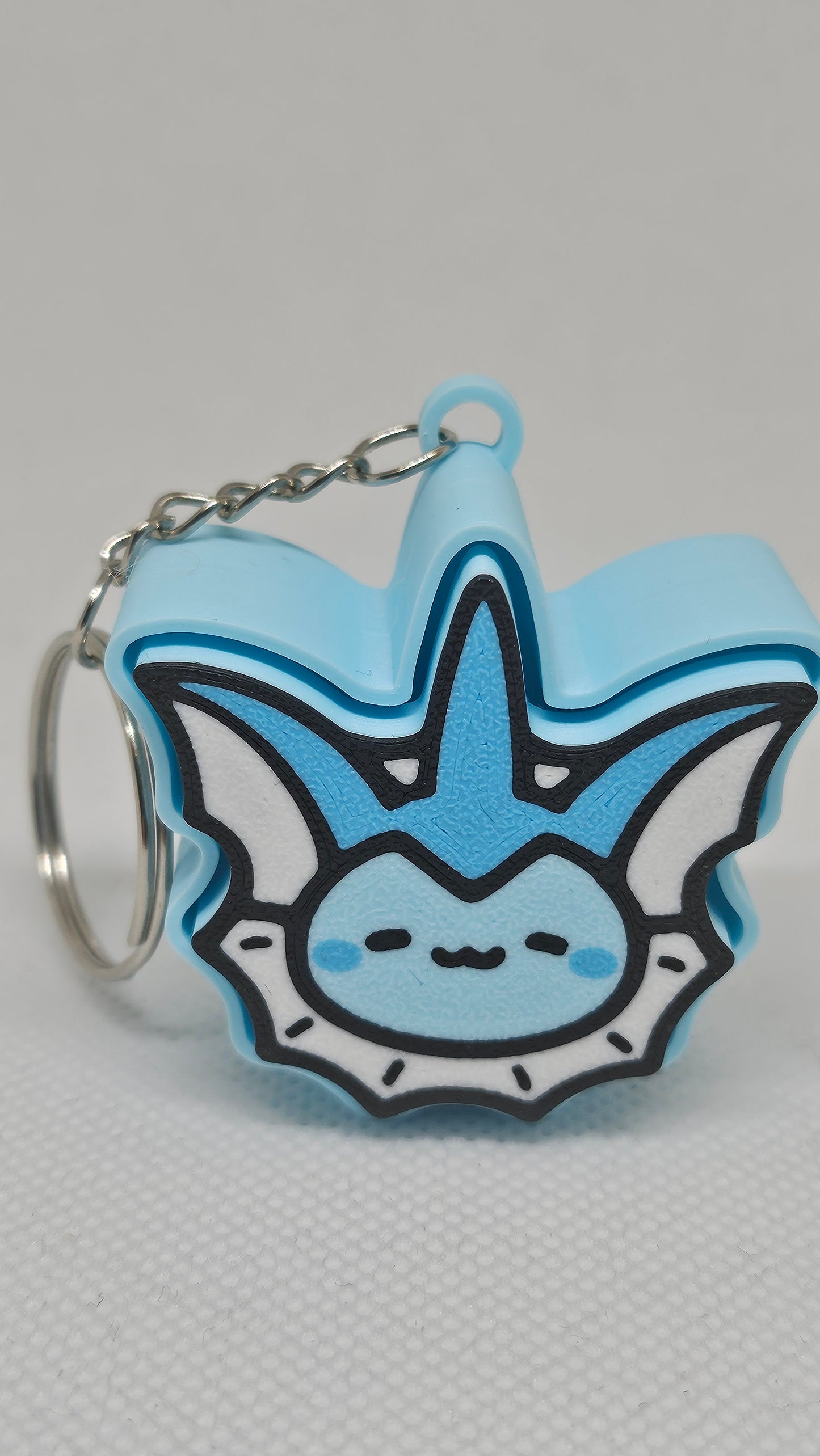 Chibi Vaporeon Fidget Clicker - Keychain