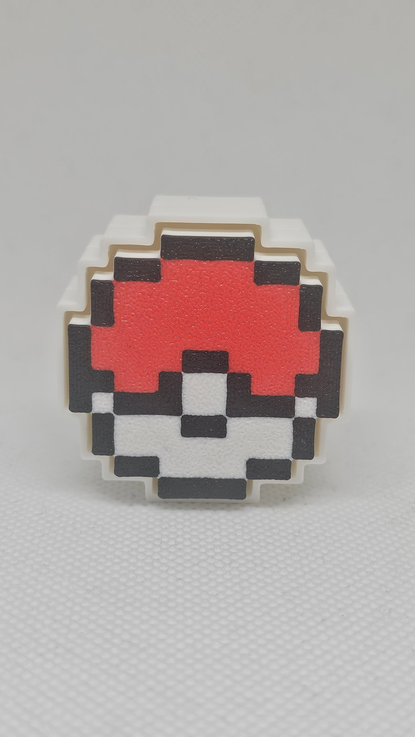 Pixel Poké Ball Fidget Clicker - 8-Bit Retro Style