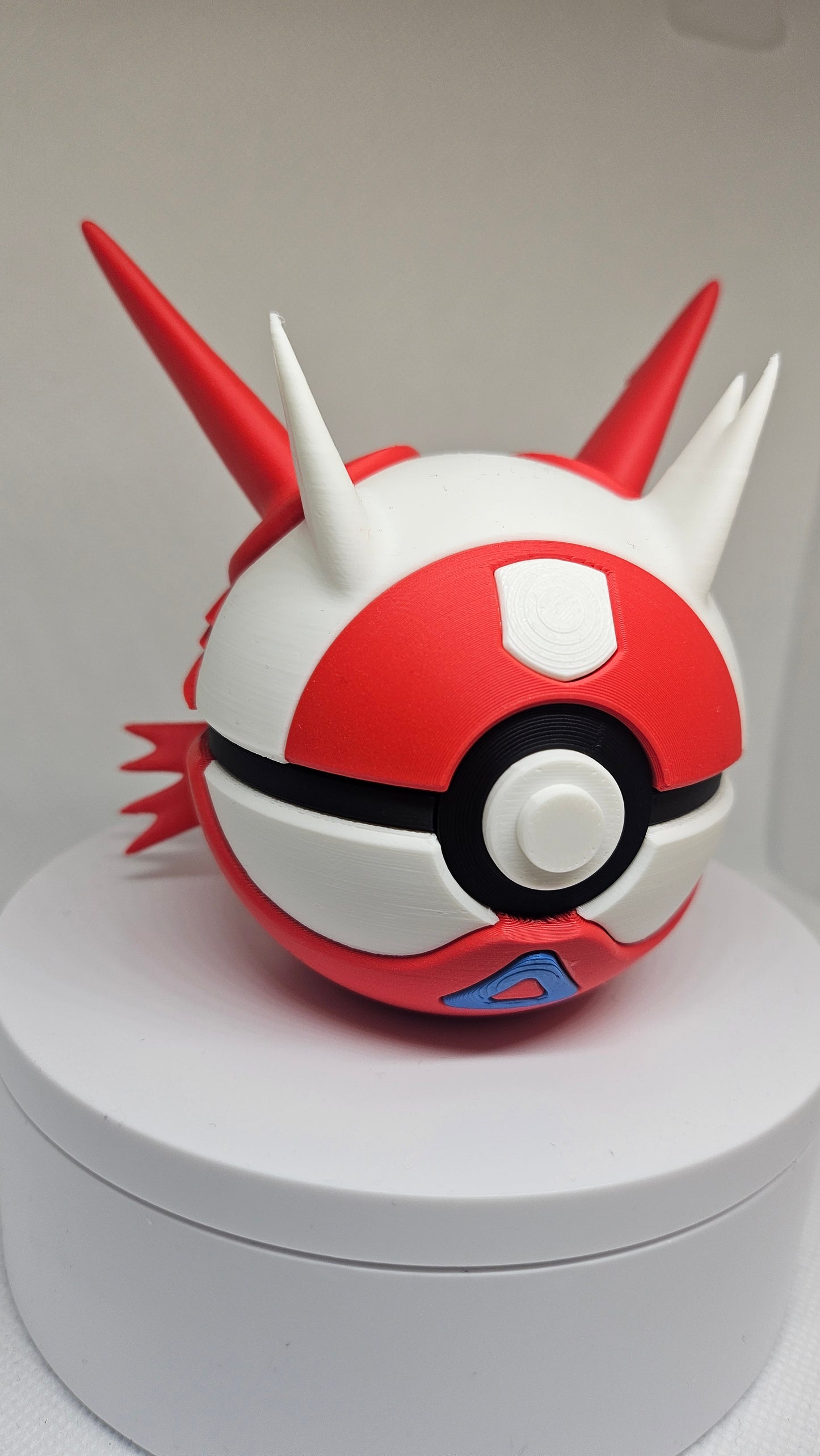 #0380 Latias Ball - 3D Printed Pokéball (7 cm)