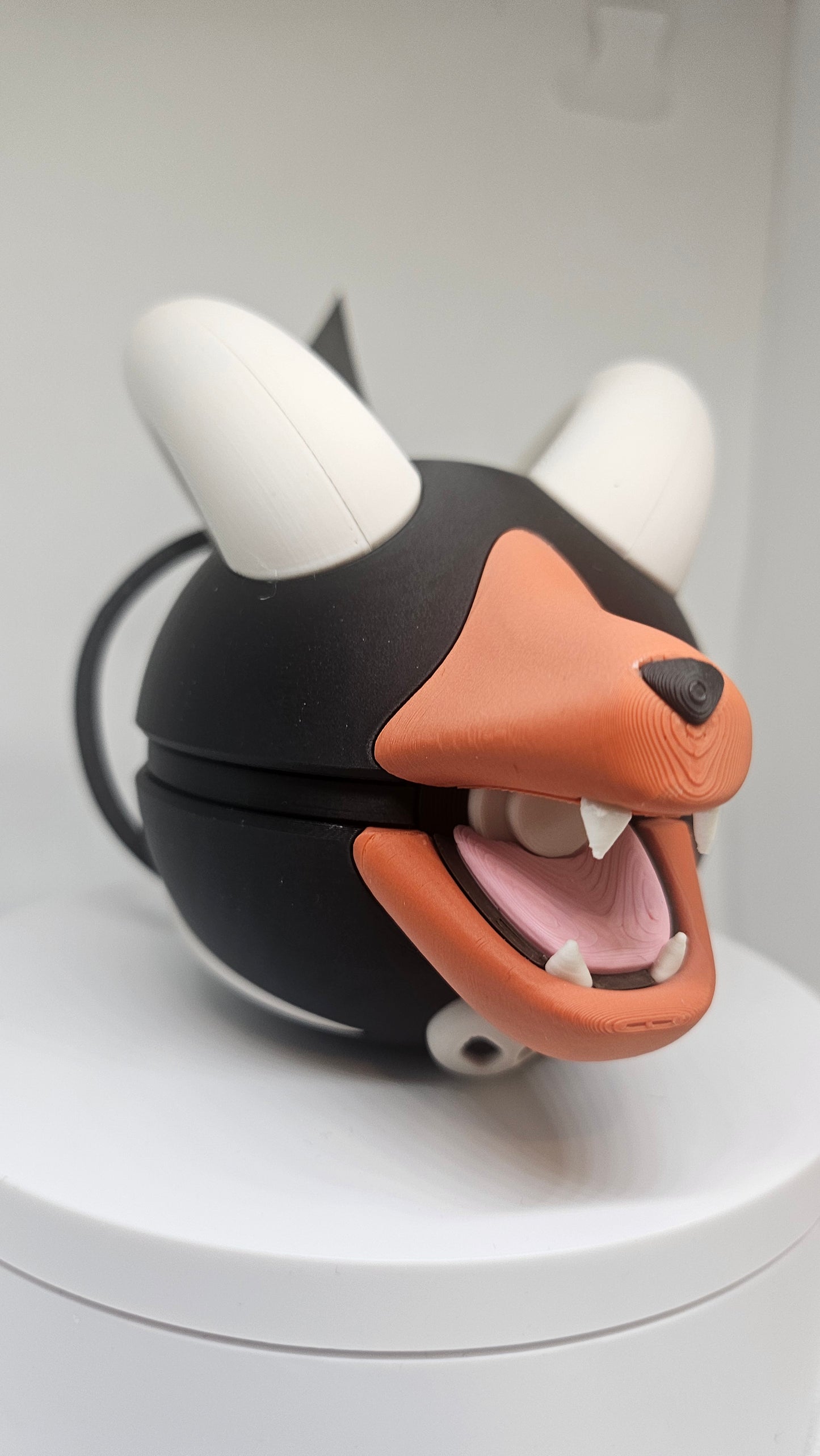 #0229 Houndoom Ball - 3D Printed Pokéball (7 cm)