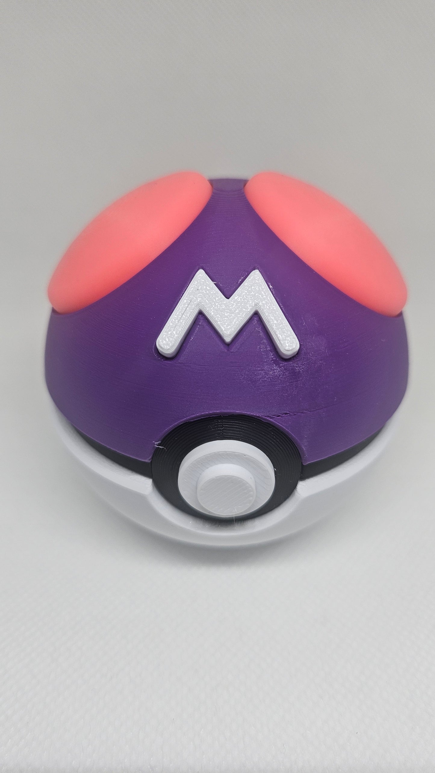 Master Ball – 3D Printed Pokéball (7 cm)