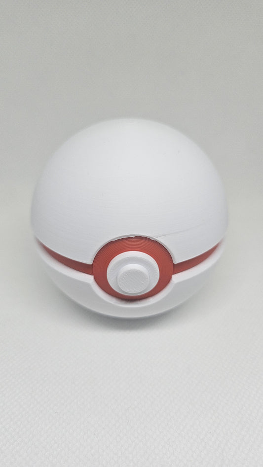 Premier Ball – 3D Printed Pokéball (7 cm)