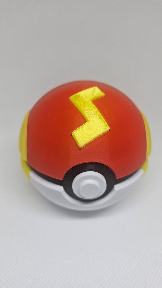 Fast Ball – 3D Printed Pokéball (7 cm)