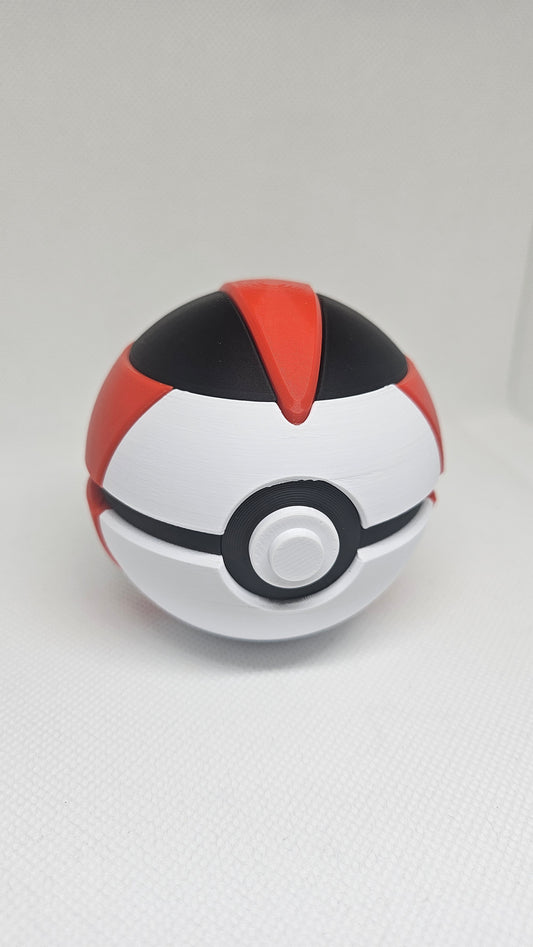 Timer Ball – 3D Printed Pokéball (7 cm)