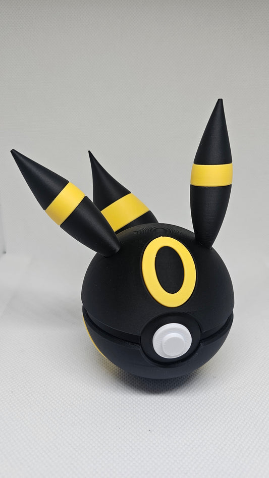 #0197 Umbreon Ball – 3D Printed Pokéball (7 cm)