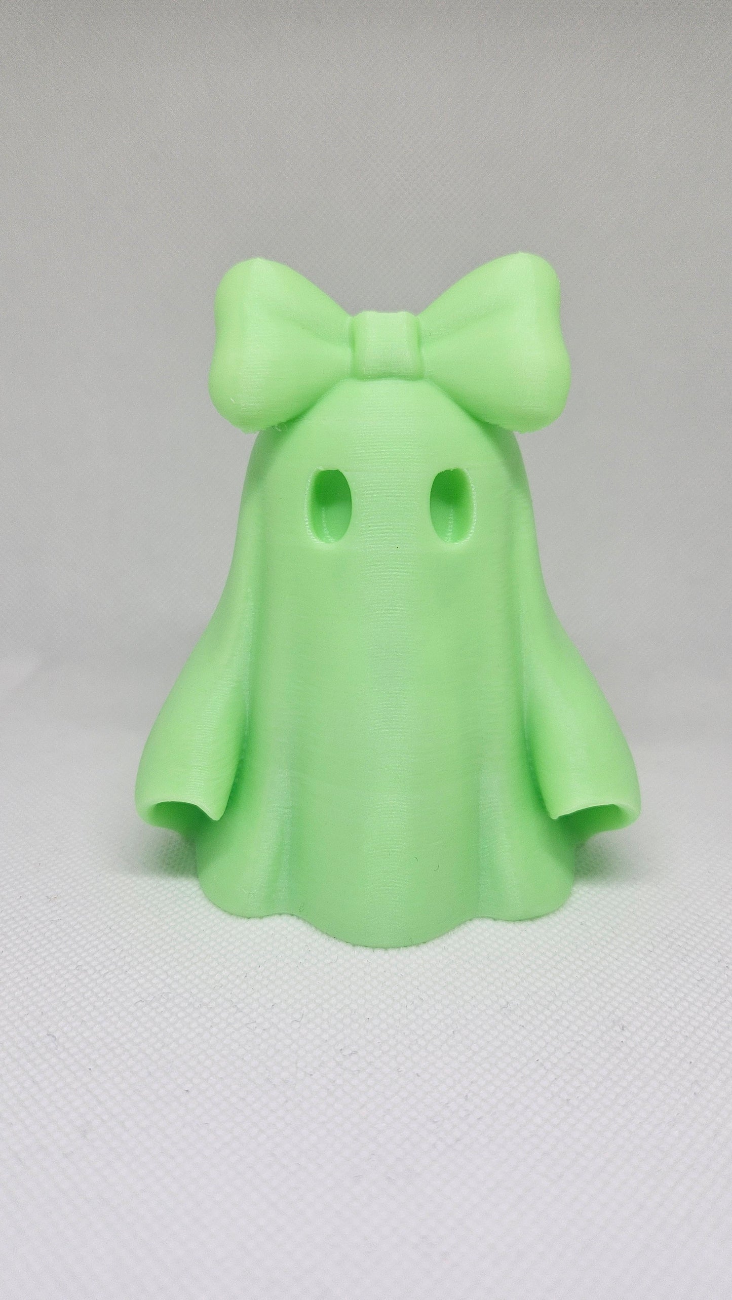 Glow Ghost Bow – Halloween Special 👻🎀✨