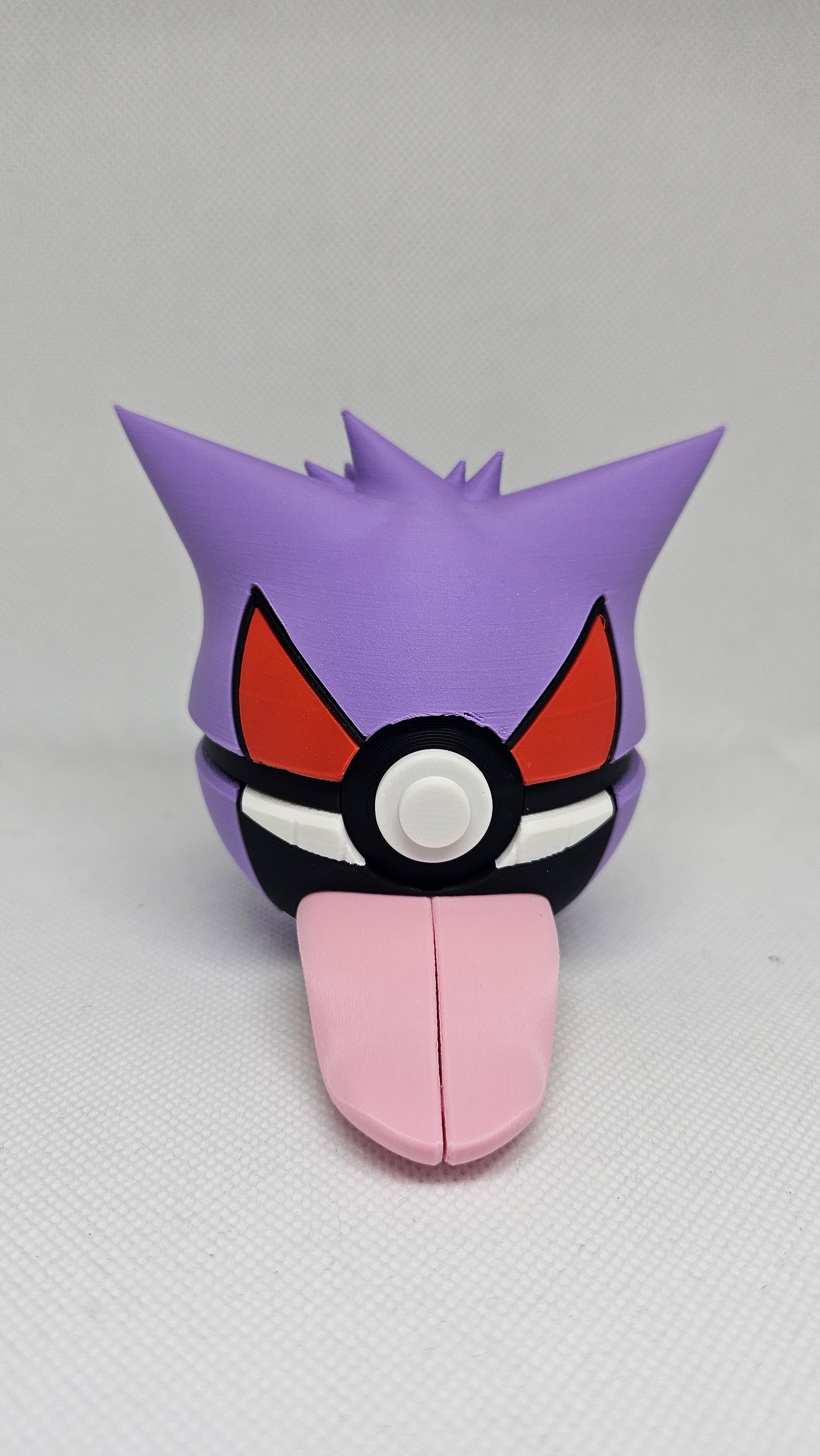 #0094 Gengar Ball – 3D Printed Pokéball (7 cm)