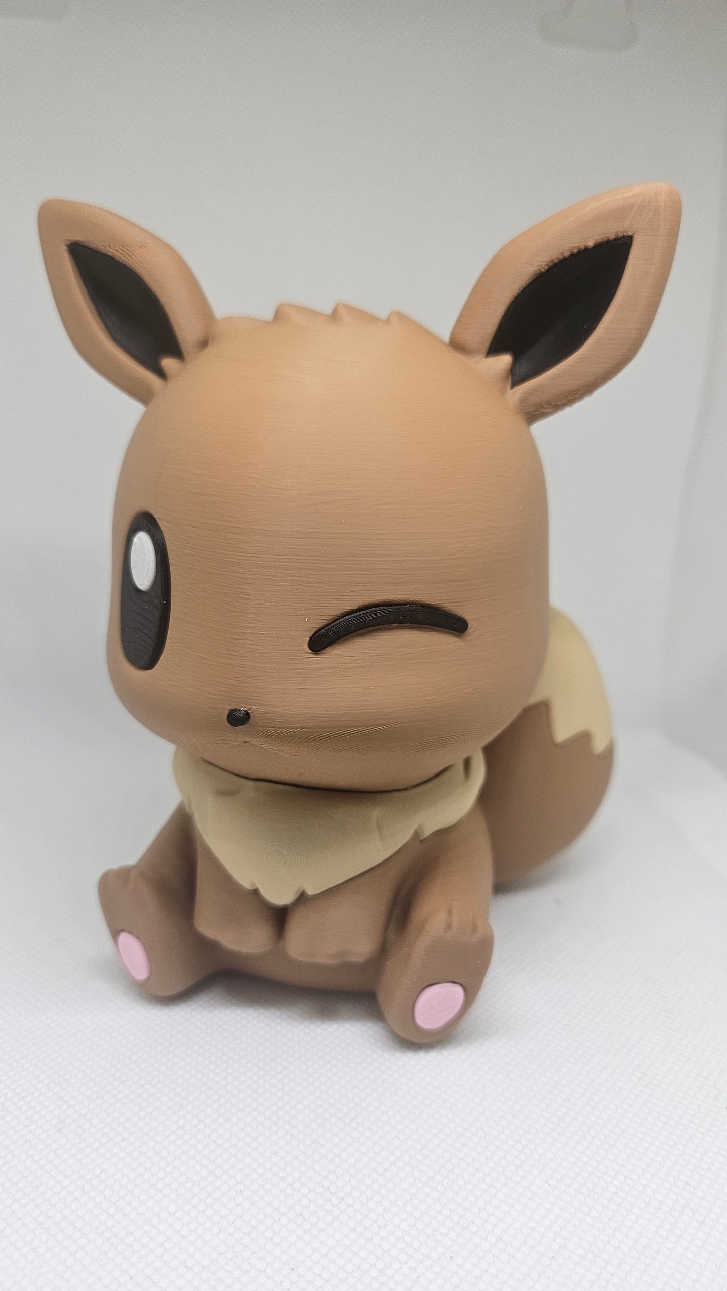🤎 Chibi Eevee – 3D Printed Figure