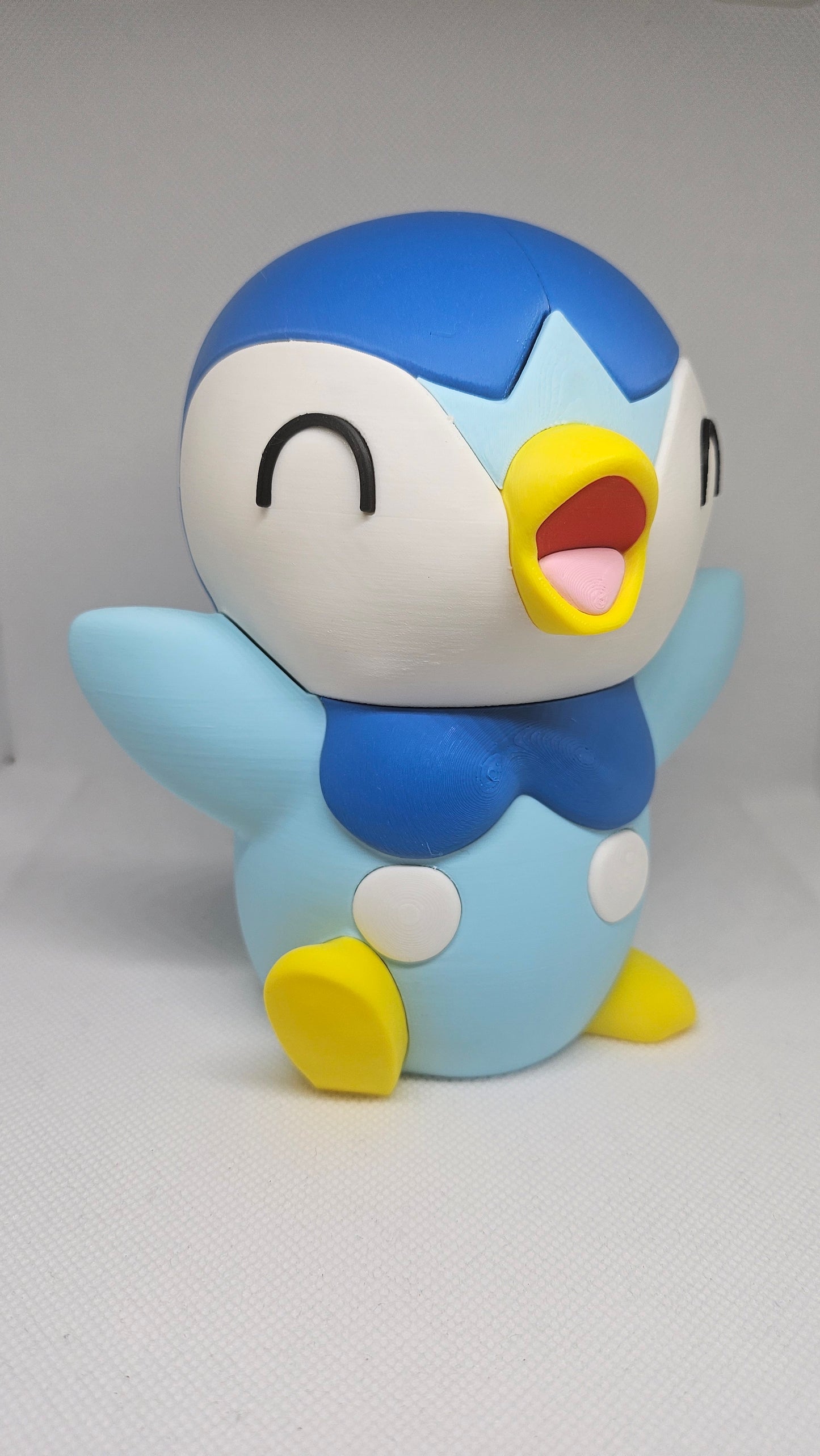 💙 Chibi Piplup – 3D Printed Figure
