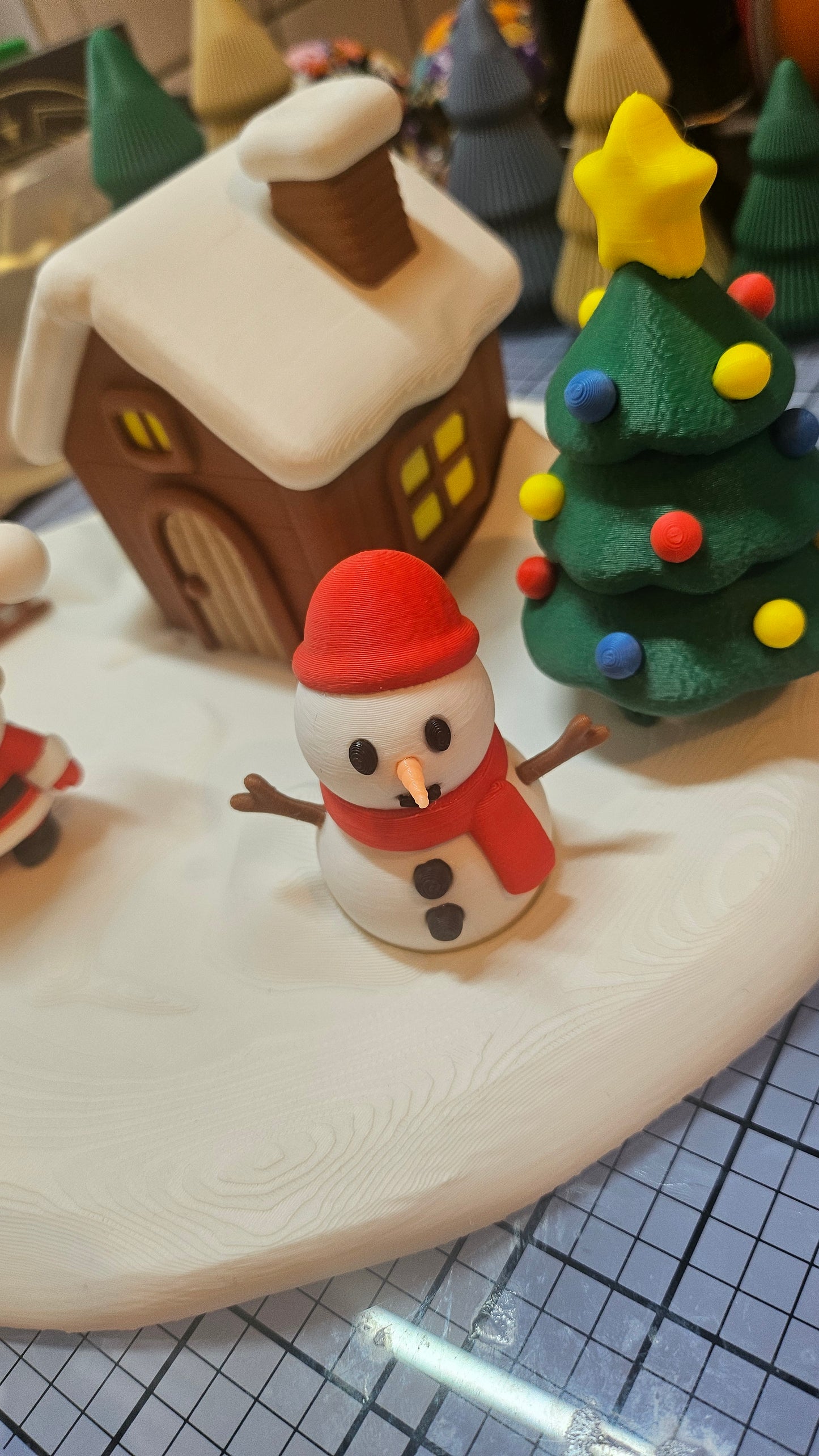 Kerstdorp Diorama – Limited One-of-a-Kind Edition (Hand-Assembled)