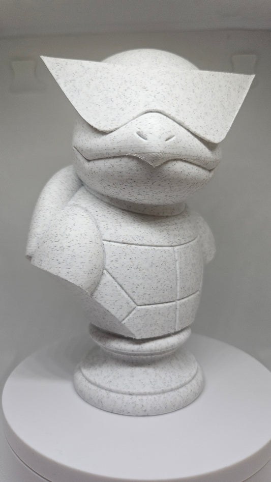 Squirtle Squad Bust - Marble Finish - 14 cm
