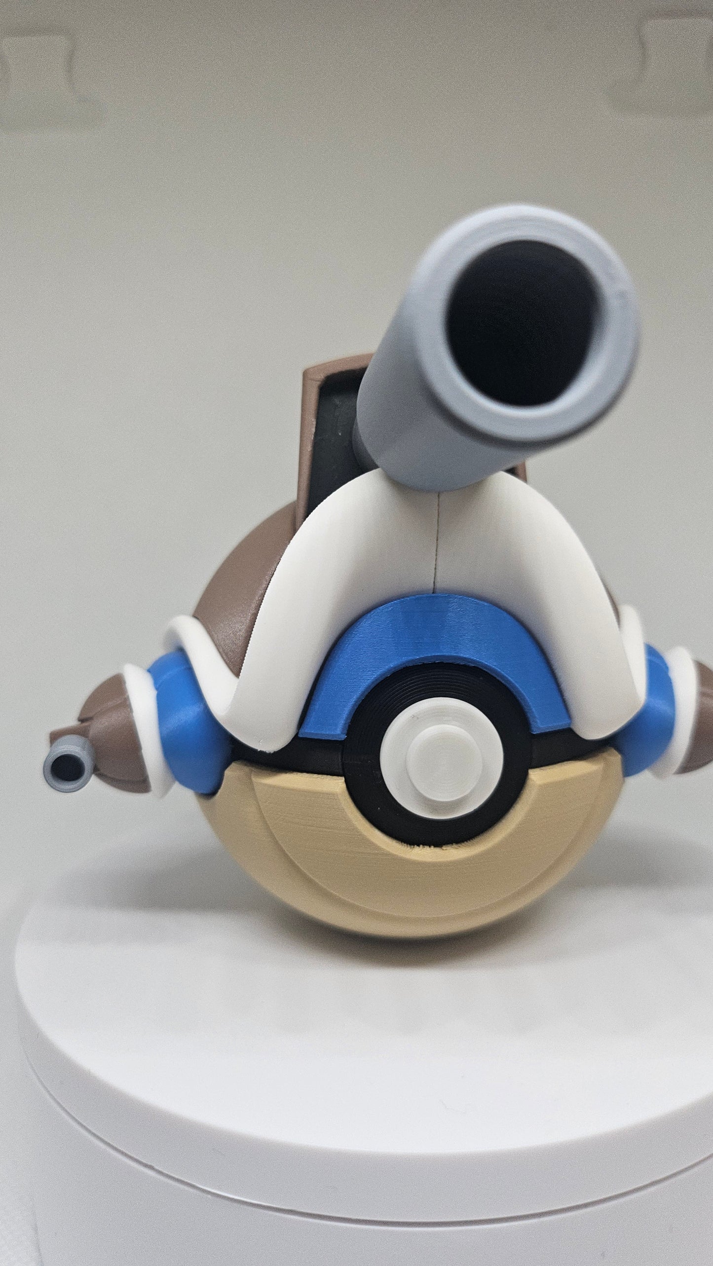 #0009 Mega Blastoise Ball - 3D Printed Pokéball (7 cm)