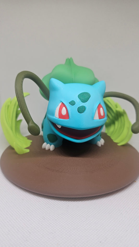 Bulbasaur Chibi Statue - Vine Whip Edition