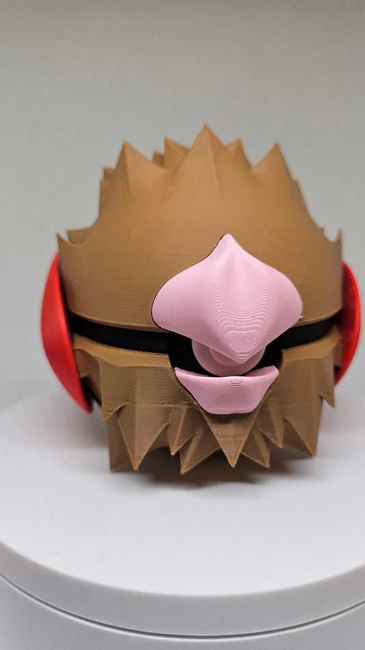 #0021 Spearow Ball - 3D Printed Pokéball (7 cm)