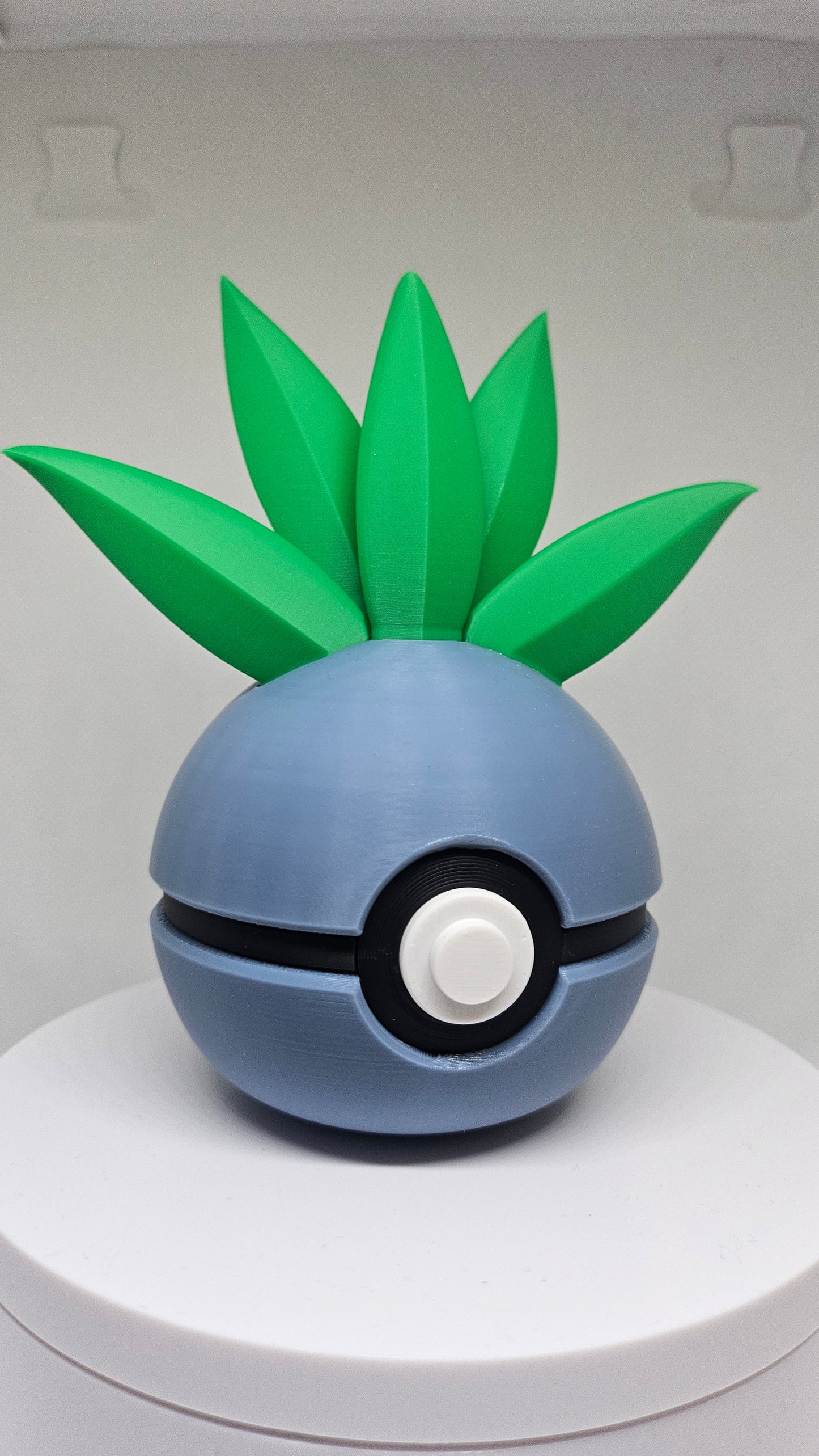 #0043 Oddish Ball - 3D Printed Pokéball (7 cm)