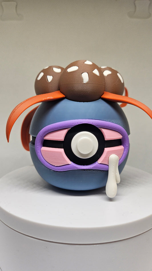 #0044 Gloom Ball - 3D Printed Pokéball (7 cm)