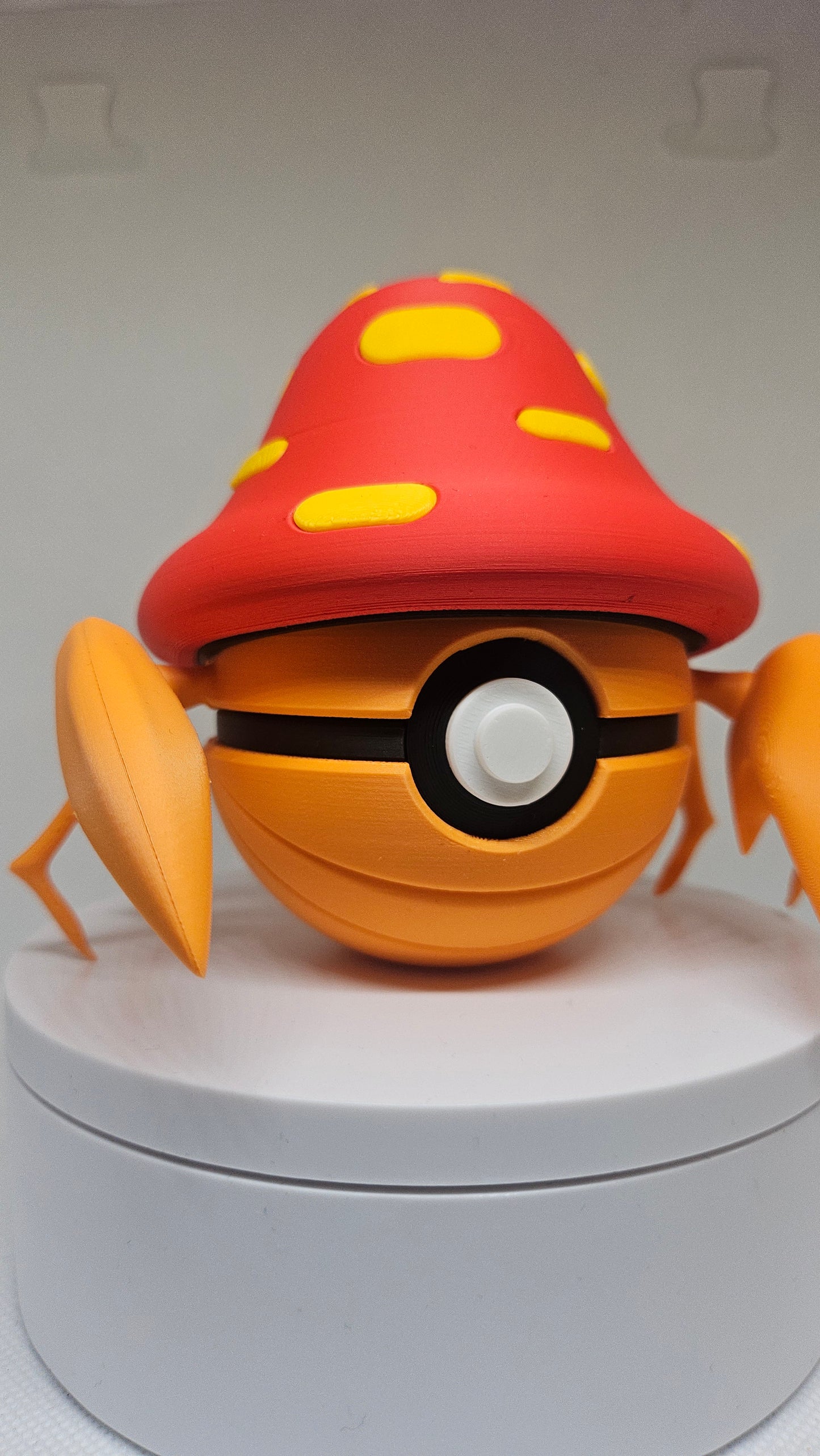 #0047 Parasect Ball - 3D Printed Pokéball (7 cm)
