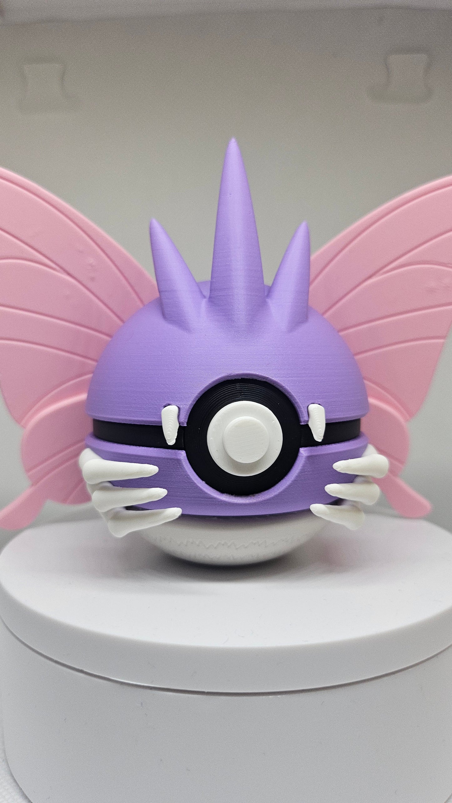 #0049 Venomoth Ball - 3D Printed Pokéball (7 cm)