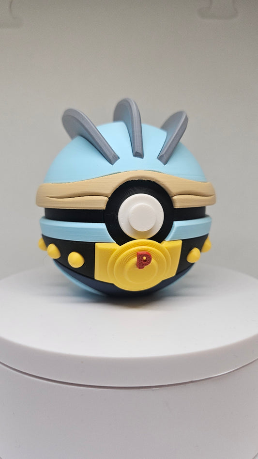 #0068 Machamp Ball - 3D Printed Pokéball (7 cm)