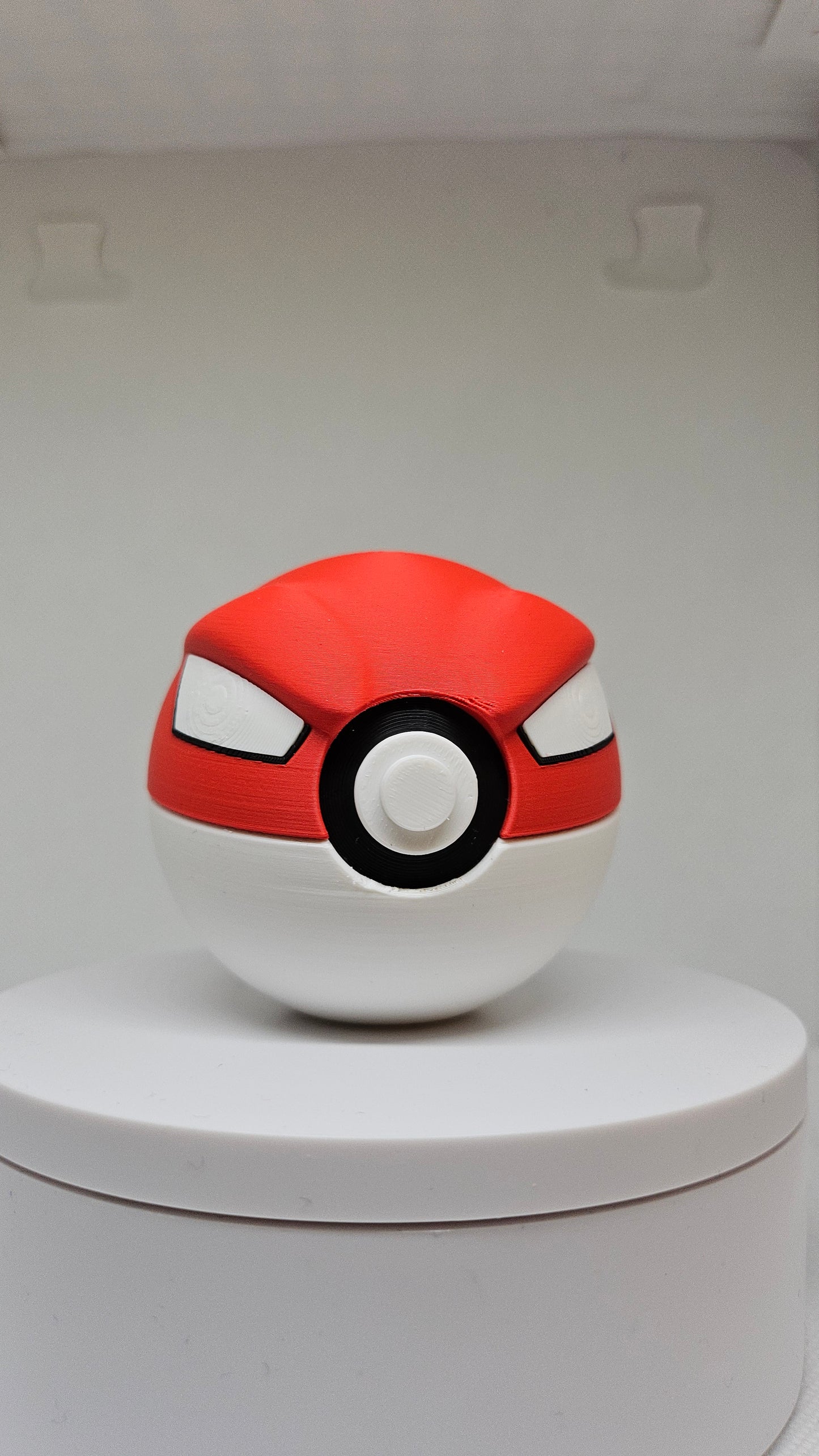 #0100 Voltorb Ball - 3D Printed Pokéball (7 cm)