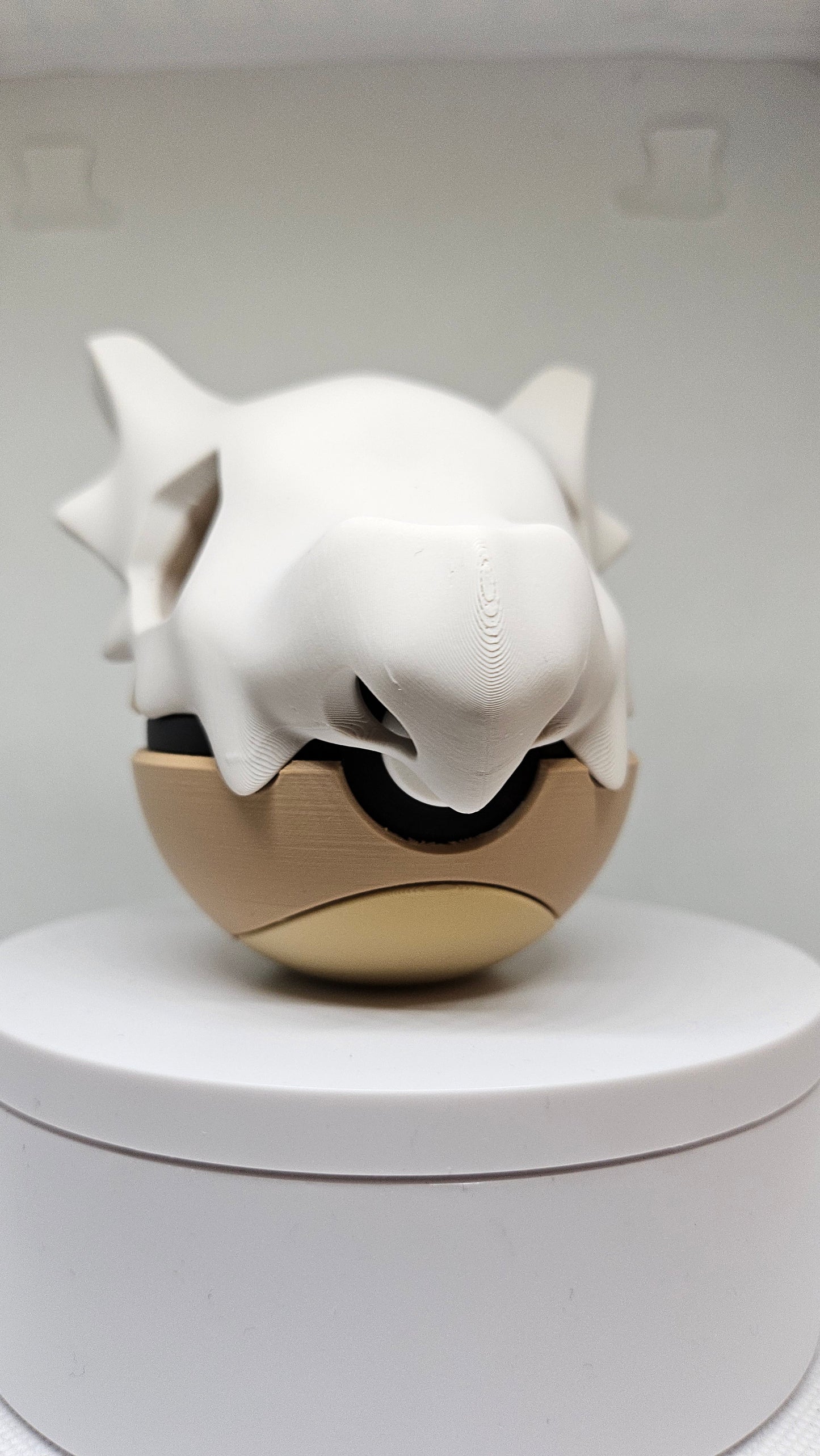 #0104 Cubone Ball - 3D Printed Pokéball (7 cm)