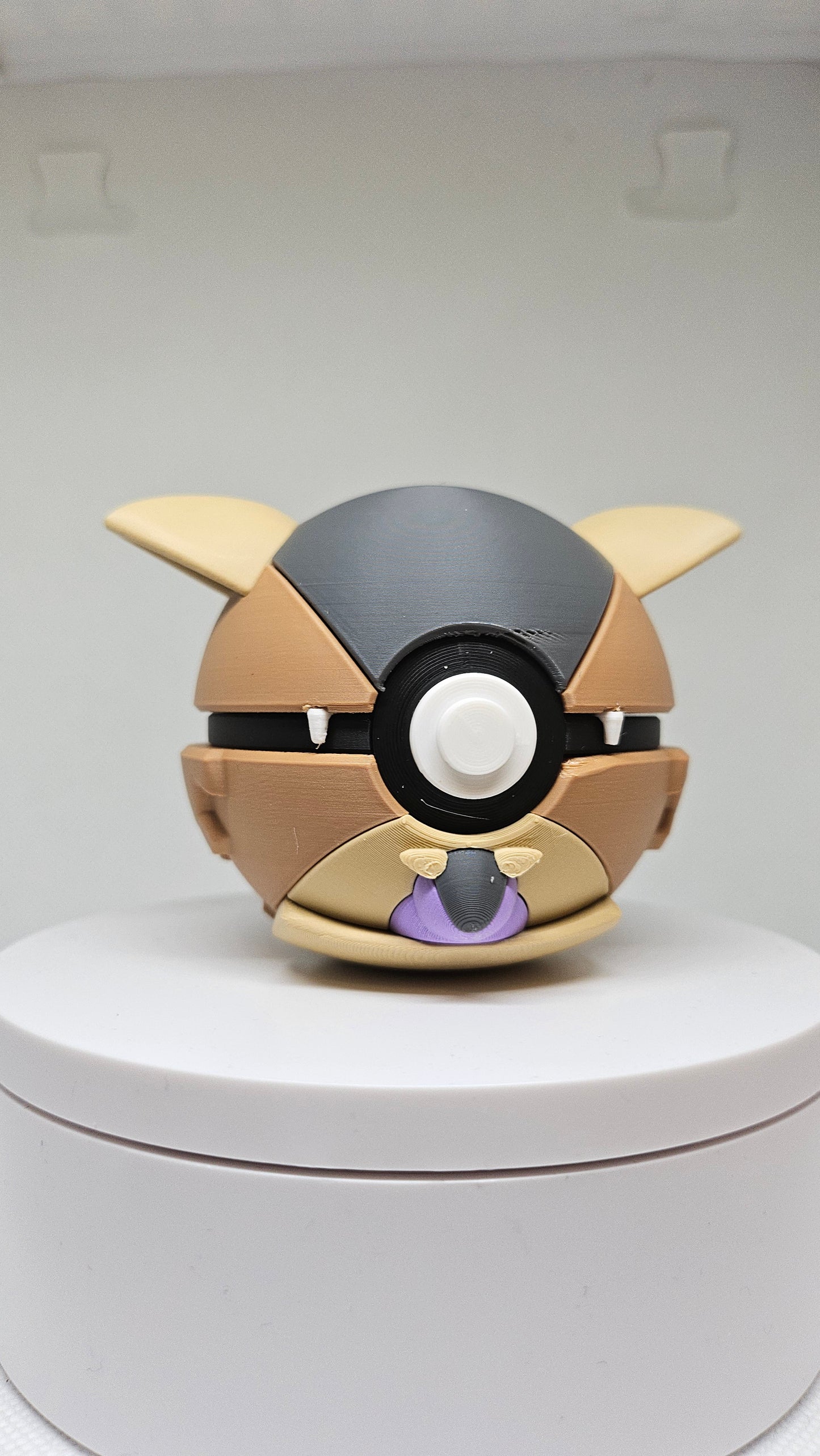 #0115 Kangaskhan Ball - 3D Printed Pokéball (7 cm)