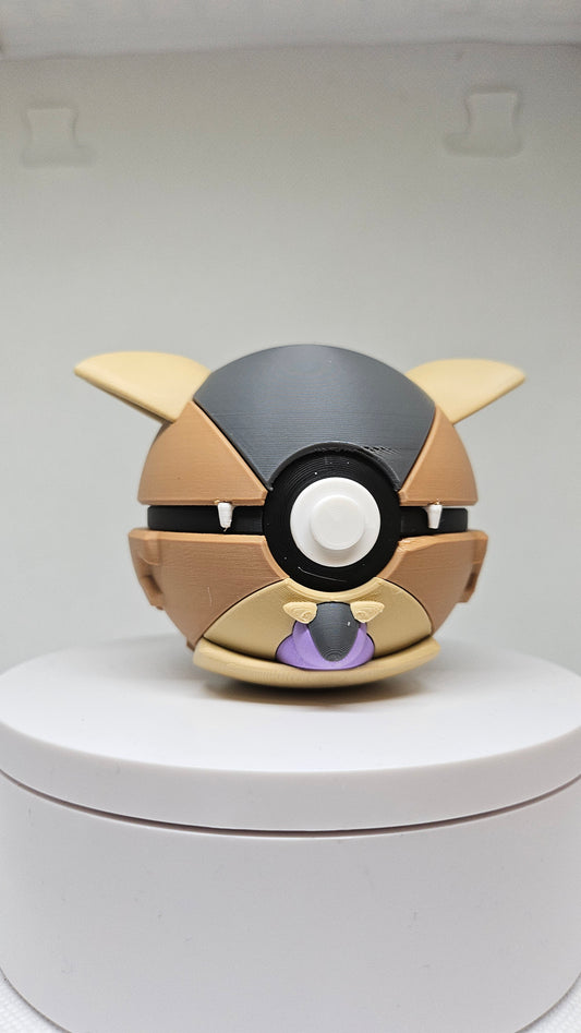 #0115 Kangaskhan Ball - 3D Printed Pokéball (7 cm)