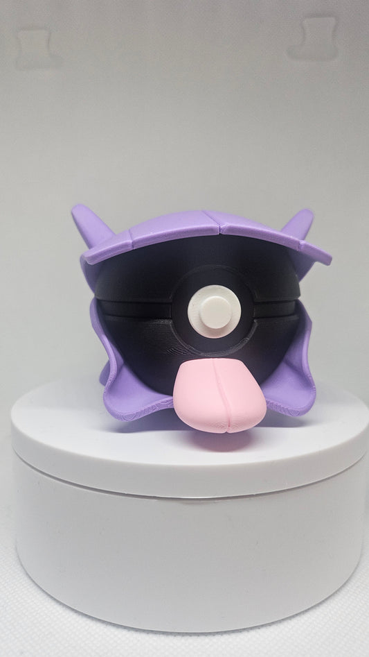 #0090 Shellder Ball - 3D Printed Pokéball (7 cm)
