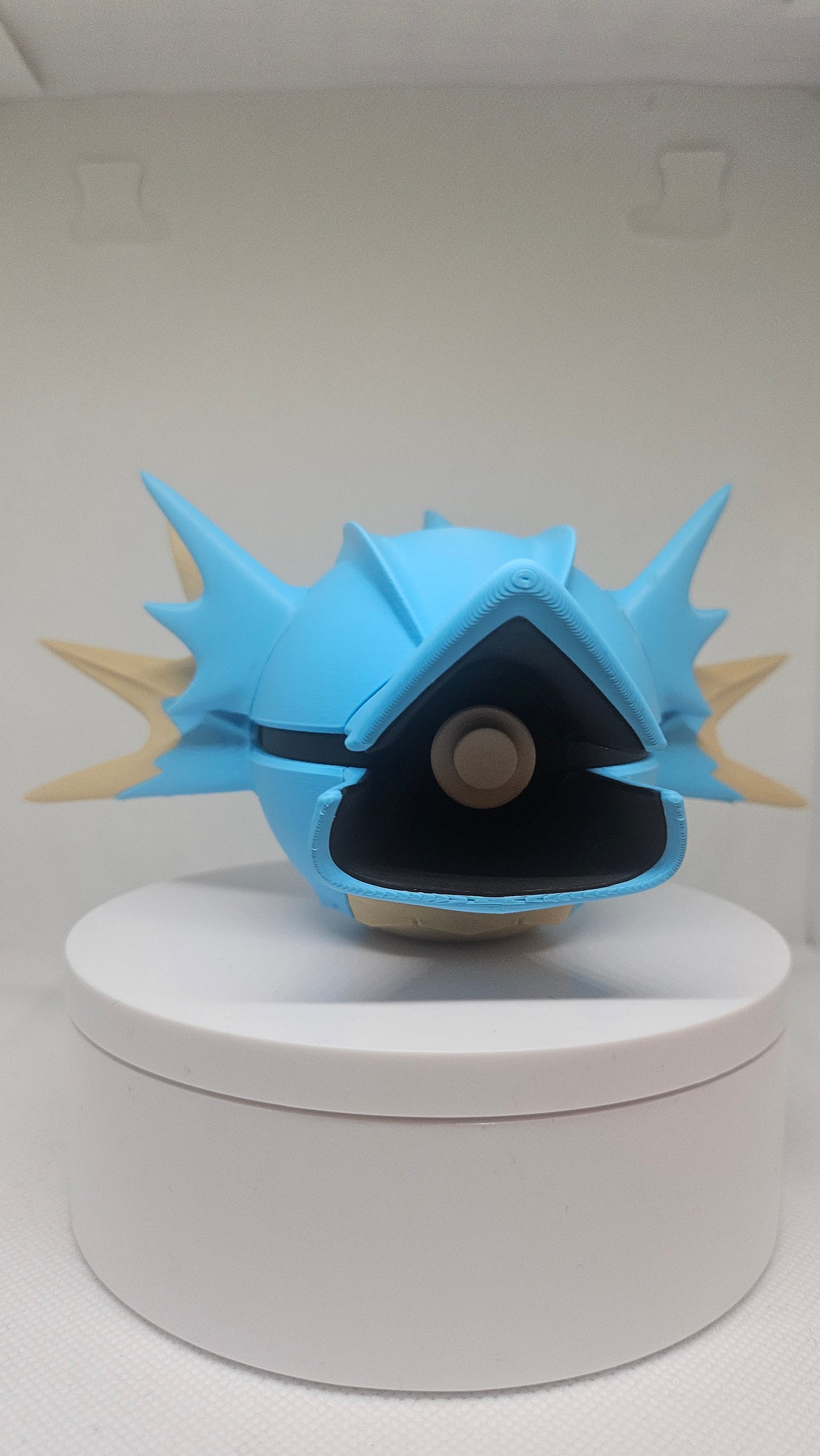 #0117 Seadra Ball - 3D Printed Pokéball (7 cm)