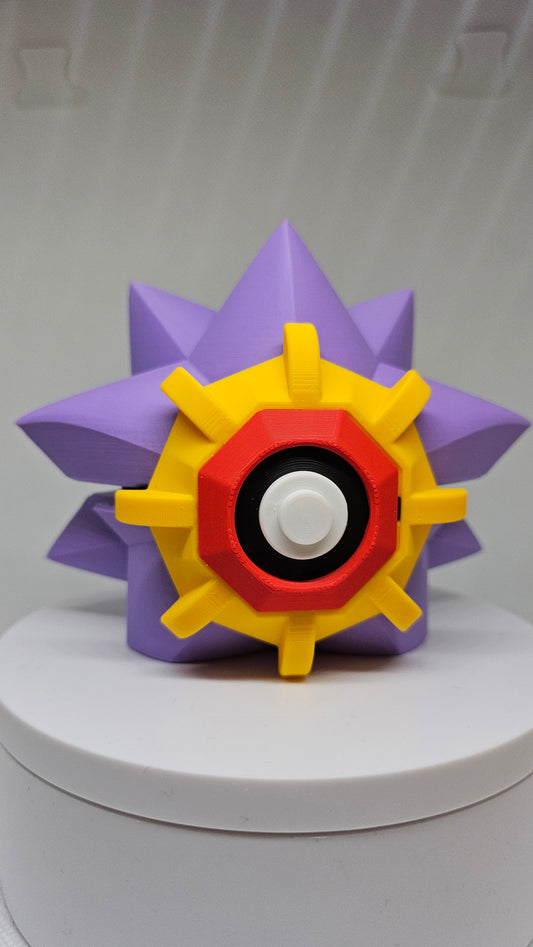 #0121 Starmie Ball - 3D Printed Pokéball (7 cm)