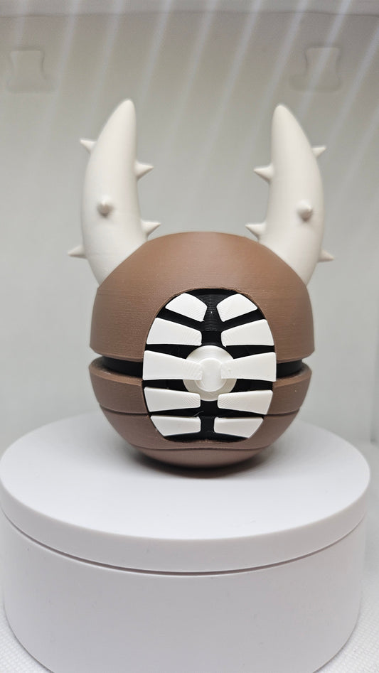 #0127 Pinsir Ball - 3D Printed Pokéball (7 cm)
