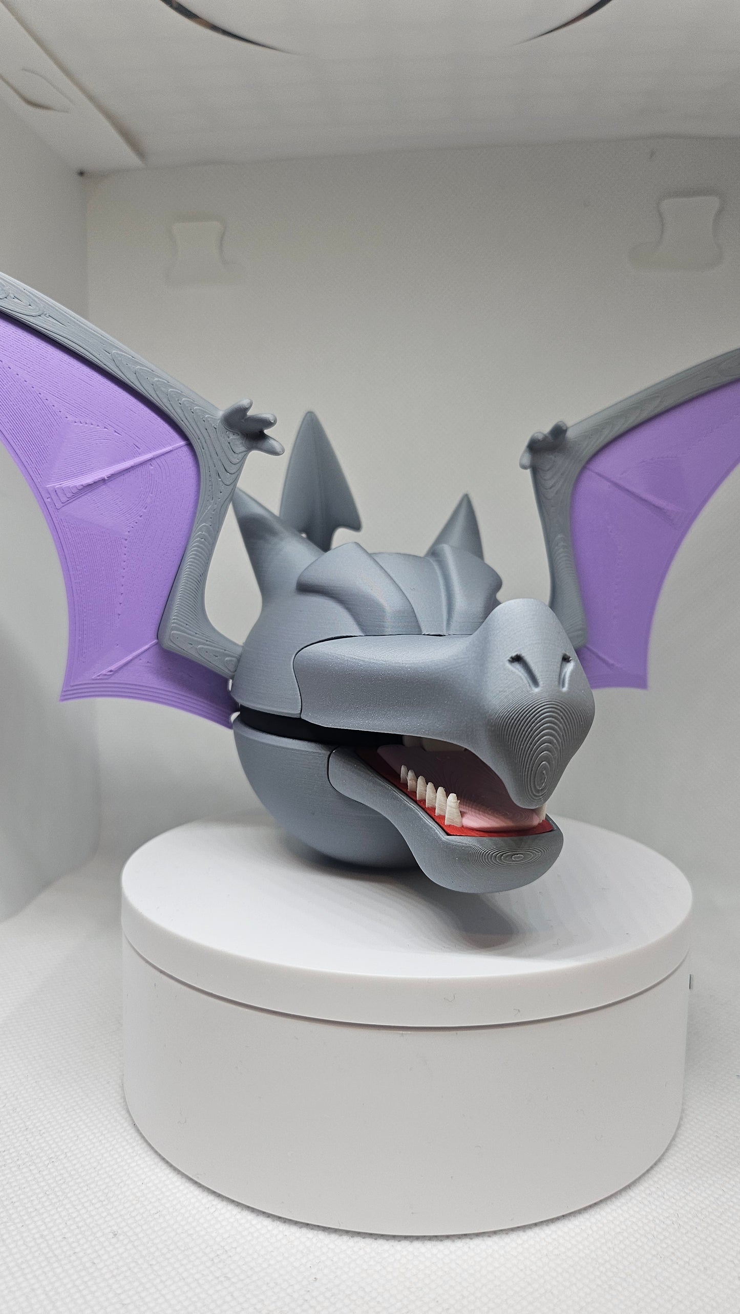 #0142 Aerodactyl Ball - 3D Printed Pokéball (7 cm)