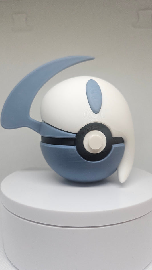#0359 Absol Ball - 3D Printed Pokéball (7 cm)