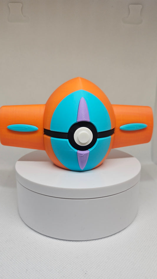 #0386 Deoxys Ball - 3D Printed Pokéball (7 cm)