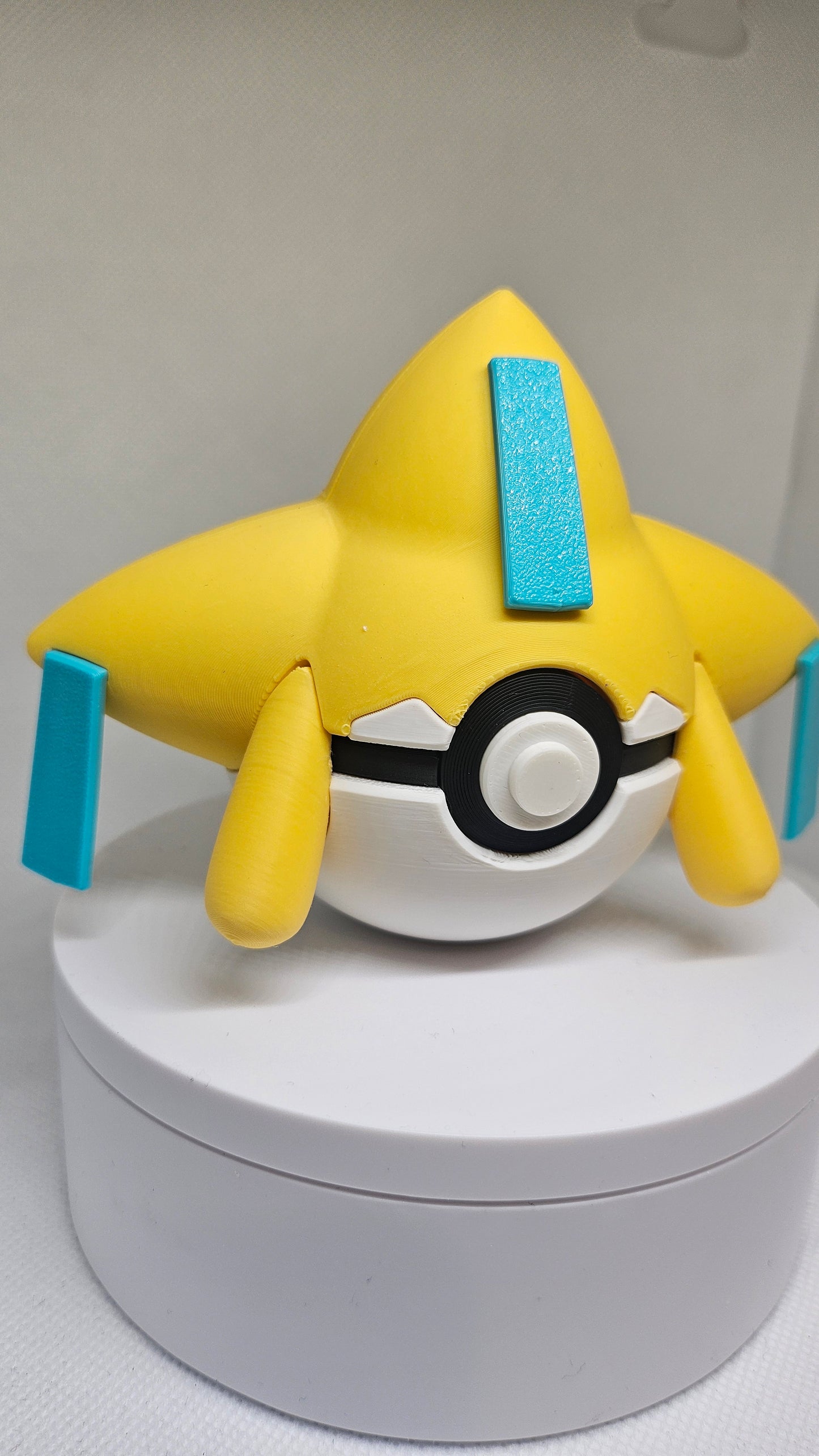#0385 Jirachi Ball - 3D Printed Pokéball (7 cm)